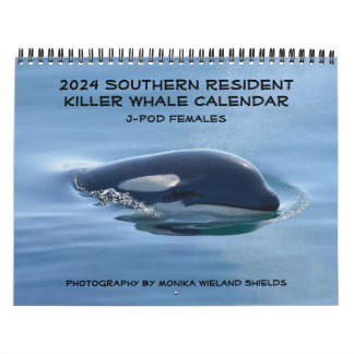 Calendario de ballenas para asesinos residentes de