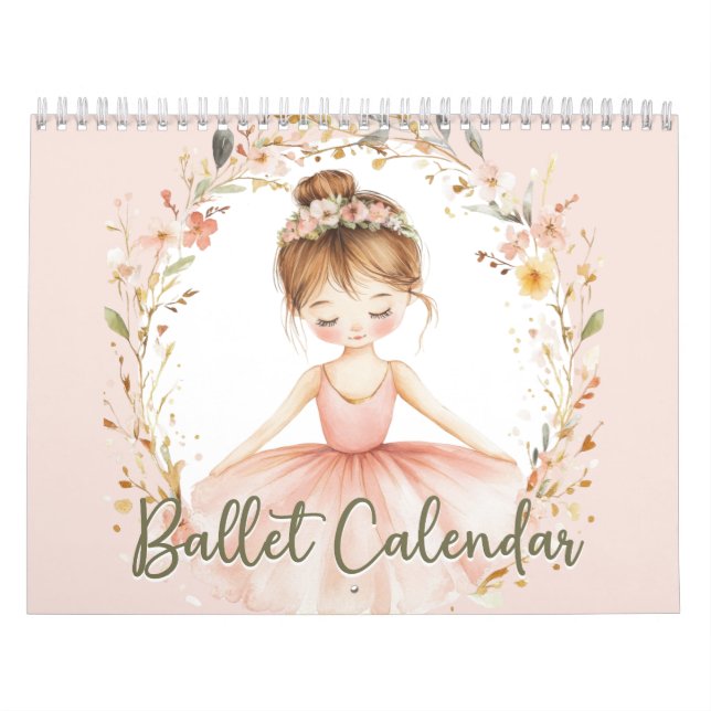 Calendario de ballet (Tapa)