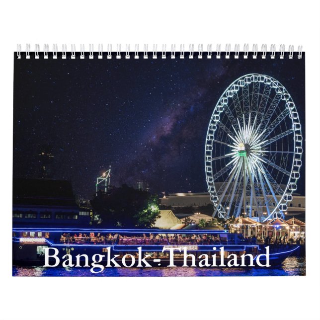 Calendario de Bangkok-Tailandia (Tapa)