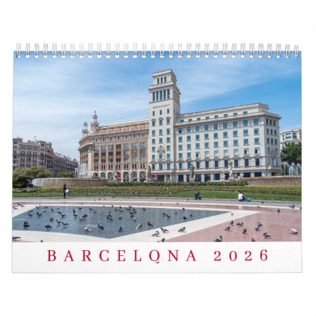 Calendario de Barcelona 2026 (Tapa)