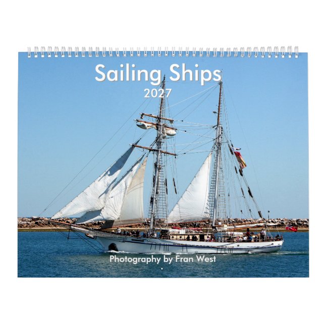 Calendario de Barcos de Vela 2027 (Tapa)
