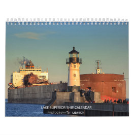 Calendario de barcos del lago Superior