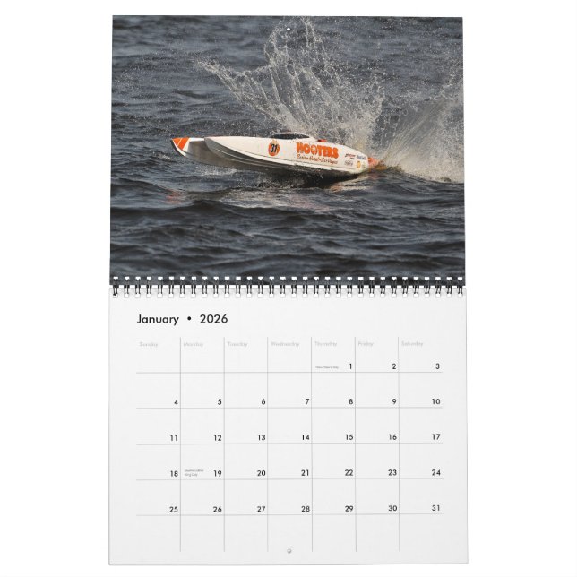 Calendario de barcos RC 2010 (Jan 2026)