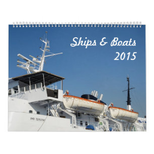 Calendario de barcos y barcos 2015