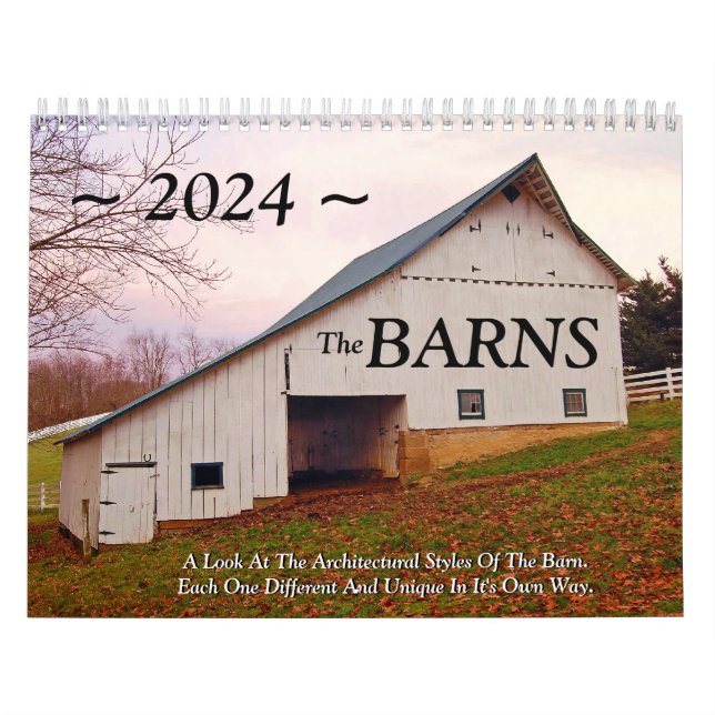 Calendario de Barnes 2024 (Tapa)
