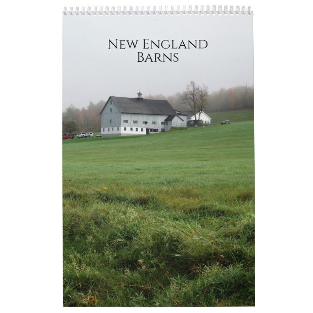 Calendario de Barras de Nueva Inglaterra (Tapa)
