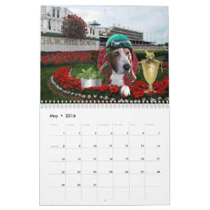 Calendario de Basset Hound