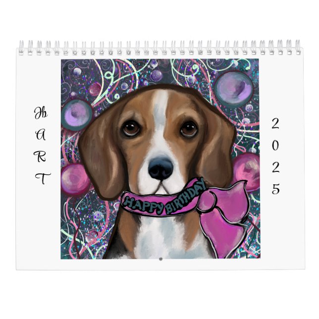 Calendario de Beagle (Reverso)