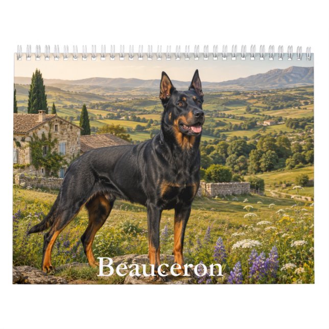 Calendario de Beauceron (Tapa)