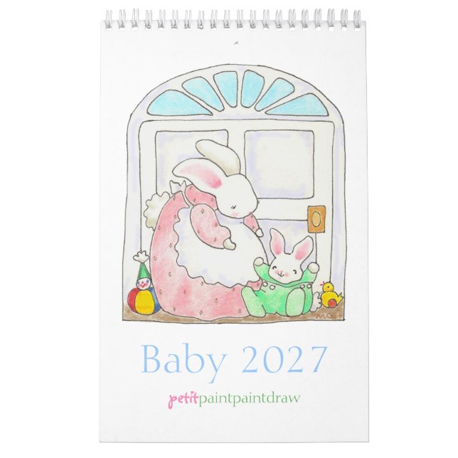 Calendario de bebé 2027 (Tapa)