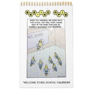 Calendario de Bee-ing Apis "Welcome to Bee School"