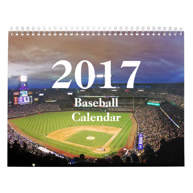 Calendario de Béisbol de 2017-HAMbyWhiteGlove (Tapa)