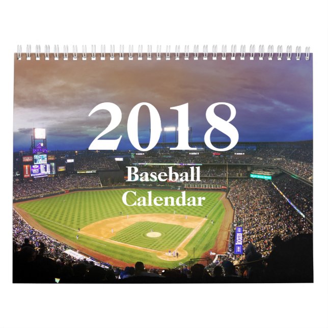 Calendario de Béisbol de 2018-HAMbyWhiteGlove (Tapa)