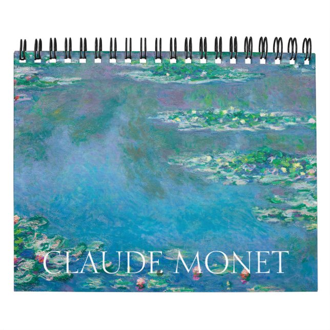 CALENDARIO DE BELLA ARTES DE MONET CLAUDE (Tapa)
