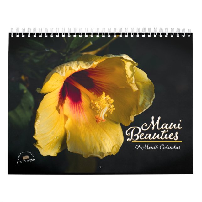 Calendario de belleza de Maui (Tapa)