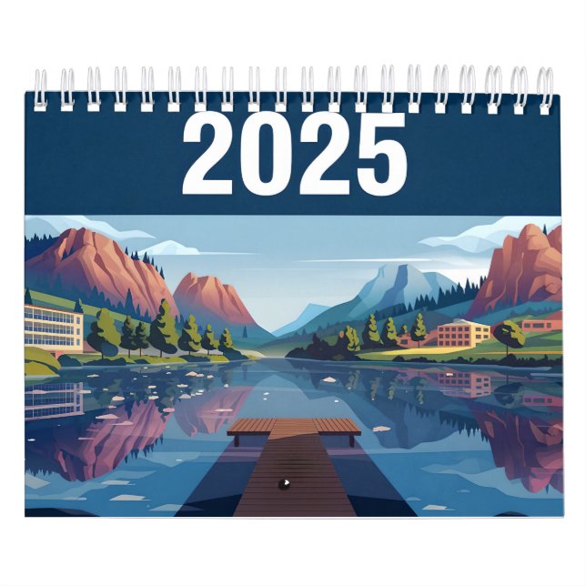 Calendario de belleza del año 2025 (Tapa)