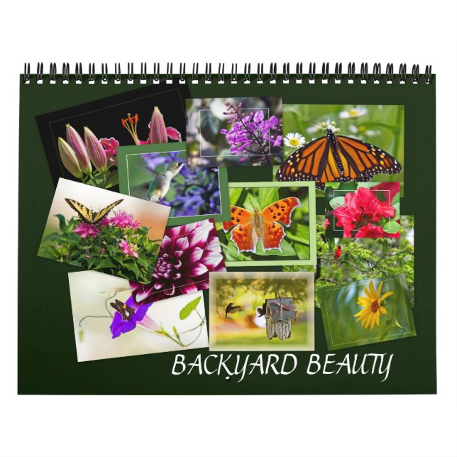 Calendario de belleza del patio trasero (Tapa)