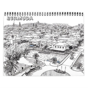 Calendario de Bermuda Colorize