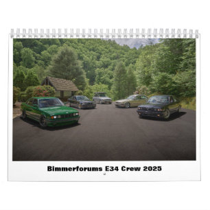 Calendario de Bimmerforum E34 Crew 2025