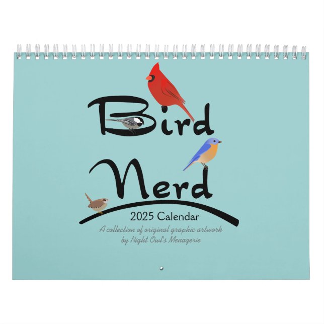 Calendario de Bird Nerd (Tapa)