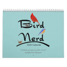 Calendario de Bird Nerd