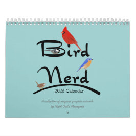 Calendario de Bird Nerd