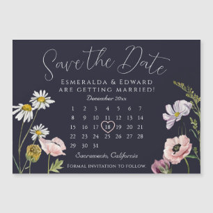 Calendario de Bodas de Flores Silvestres de la Mar