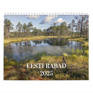 Calendario de bogs estonios Eesti Rabad 2025