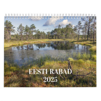 Calendario de bogs estonios Eesti Rabad 2025