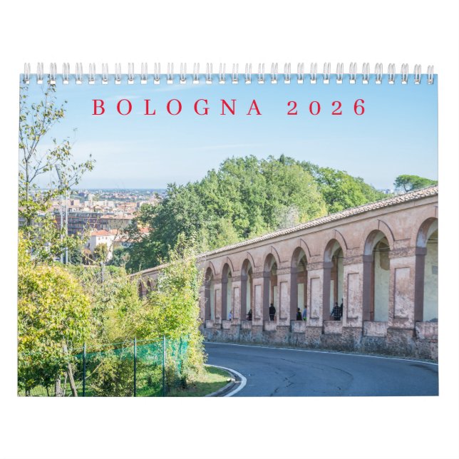 Calendario de Bolonia 2026 (Tapa)