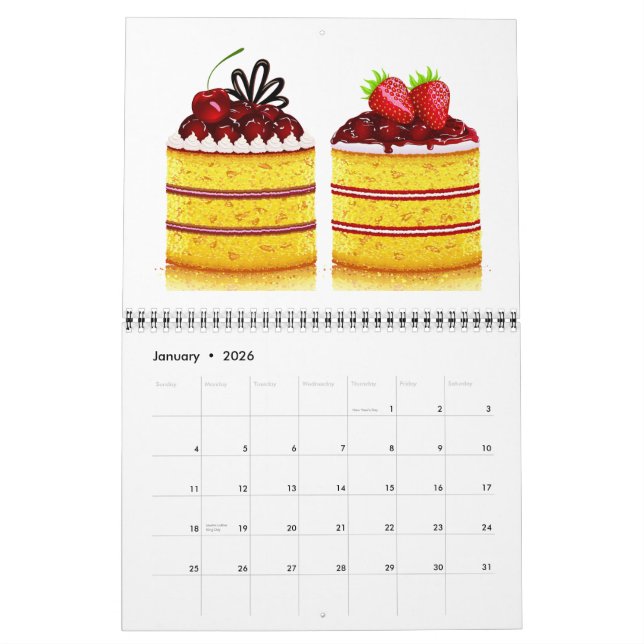 Calendario de Bon Appetit - SRF (Jan 2026)
