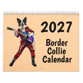 Calendario de Border Collie 2027