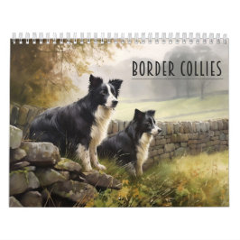 Calendario de Border Collies, cualquier año