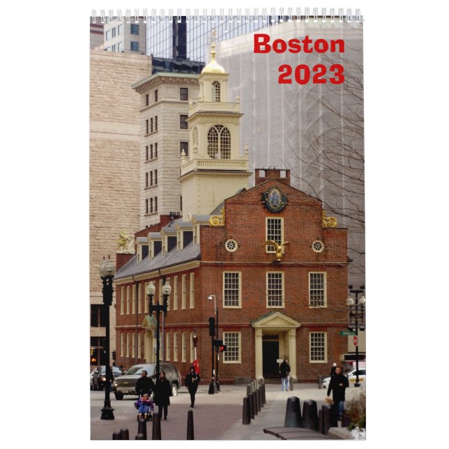 Calendario de Boston - 2023 (Tapa)