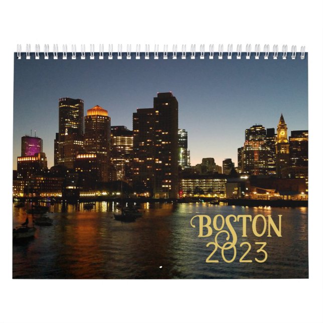 Calendario de Boston 2023 (Tapa)