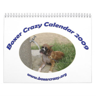 Calendario de BoxerCrazy 2009