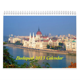 Calendario de Budapest, Hungría 2013