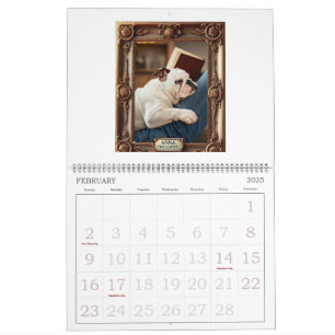Calendario de buenos días de Blue Berry Bottom Dog