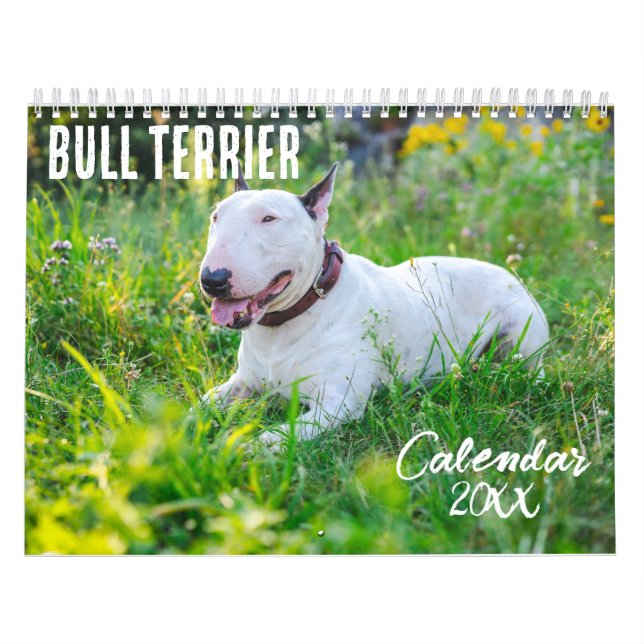 Calendario de Bull Terrier 2026 (Tapa)