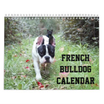 Calendario de Bulldog francés con tus fotos