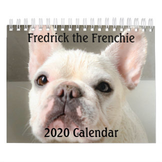 Calendario de Bulldoges de Francia 2020-Federico l
