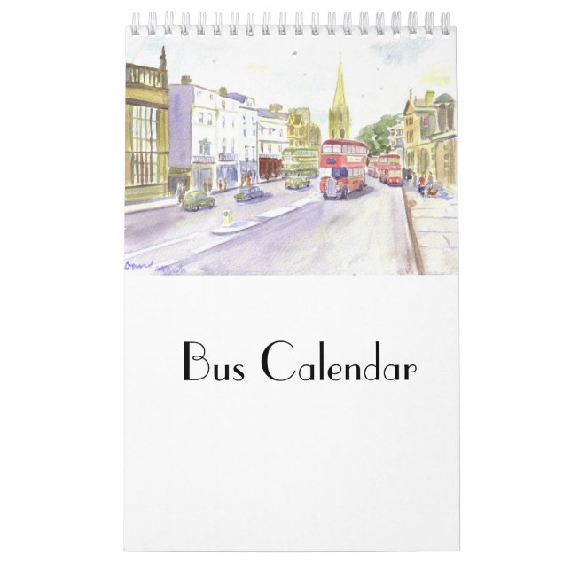 Calendario de bus (Tapa)