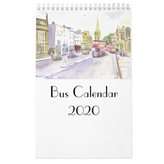 Calendario de bus 2020 (Tapa)