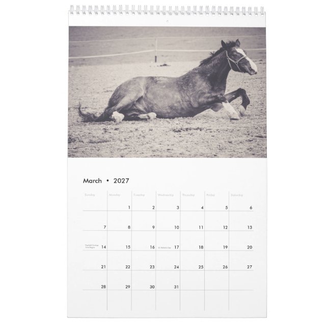Calendario de caballos... (Mar 2027)