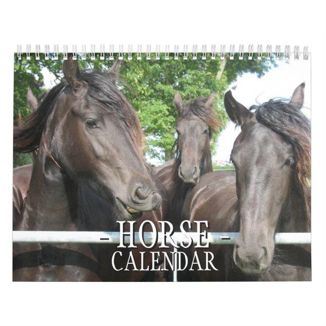 Calendario de caballos (Tapa)