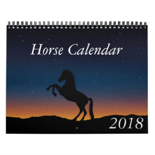 Calendario de caballos 2018