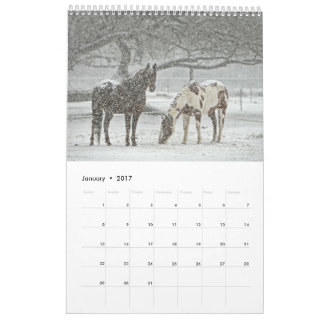 Calendario de caballos de 2017