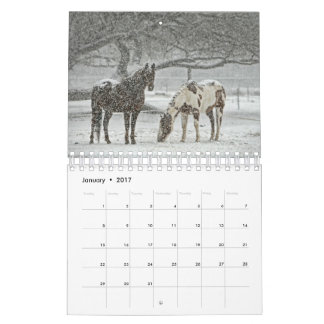 Calendario de caballos de 2017