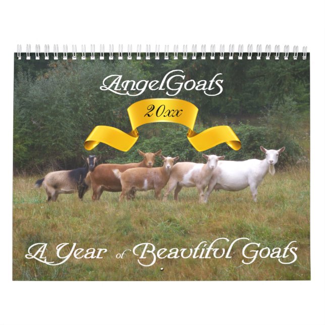 Calendario de cabras 2014 Hermosas cabras ÁngelCab (Tapa)