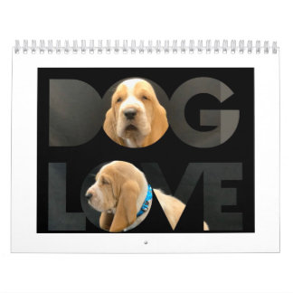 Calendario de cachorros de hound